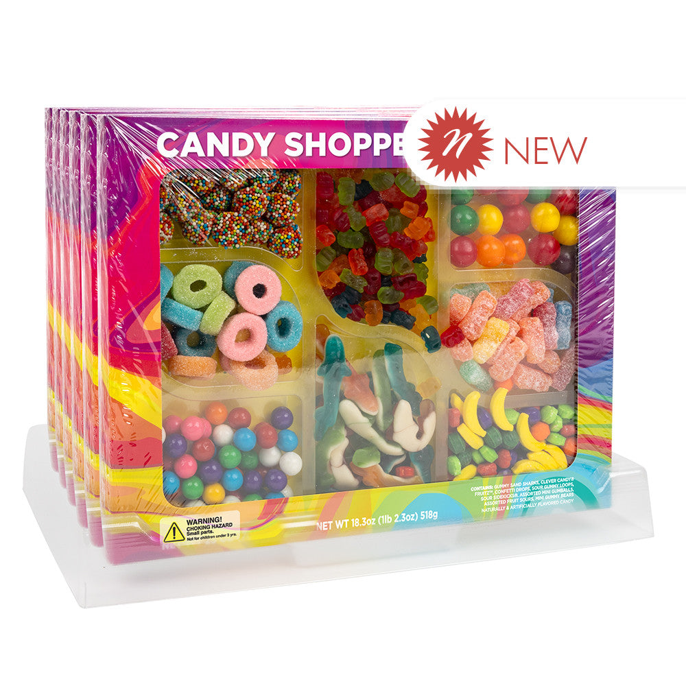 Wholesale BoxNCase Candy Shoppe Classics Charcuterie Board 18.3 Oz Box- Bulk