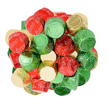 Wholesale Holiday Peanut Butter Cups Foiled 12 Lb- Bulk