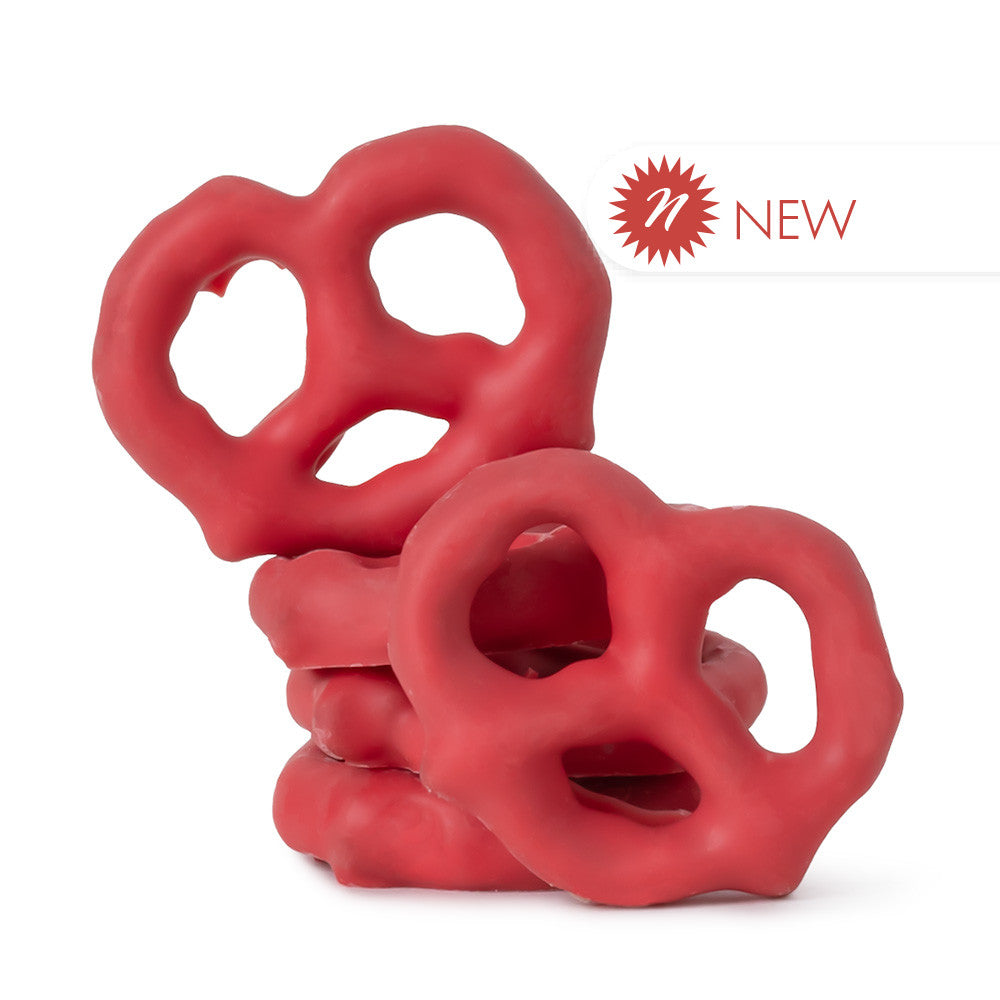 Wholesale BoxNCase Mini Pretzels Strawberry- Bulk