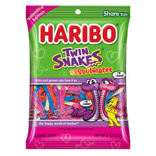 Wholesale Haribo Twin Snakes Soulmates 4 Oz Peg Bag- Bulk