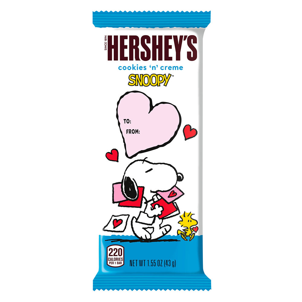 Wholesale Snoopy Hershey'S Cookies 'N' Creme Bar 1.55 Oz- Bulk