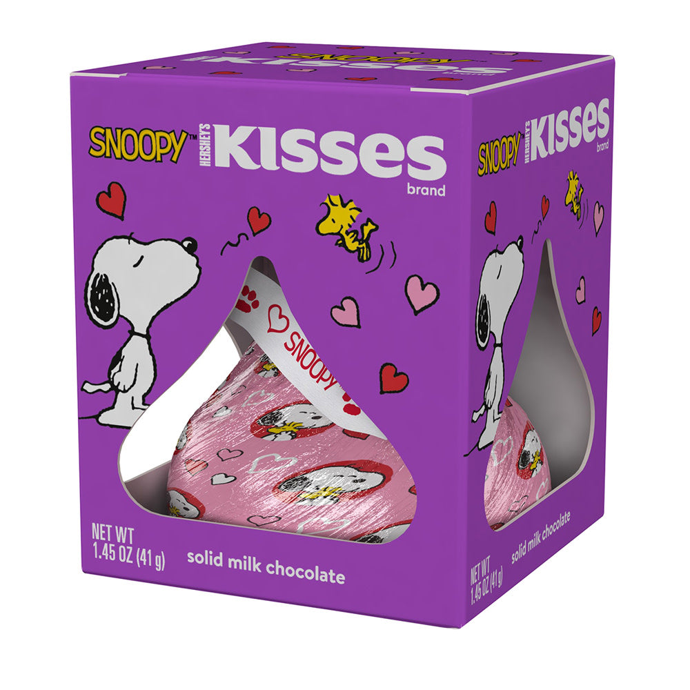 Wholesale Snoopy Hershey'S Kisses Solid Milk Chocolate 1.45 Oz Box- Bulk