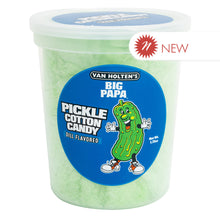 Wholesale Van Holten’S Big Papa Dill Pickle Cotton Candy 1.75 Oz Tub- Bulk