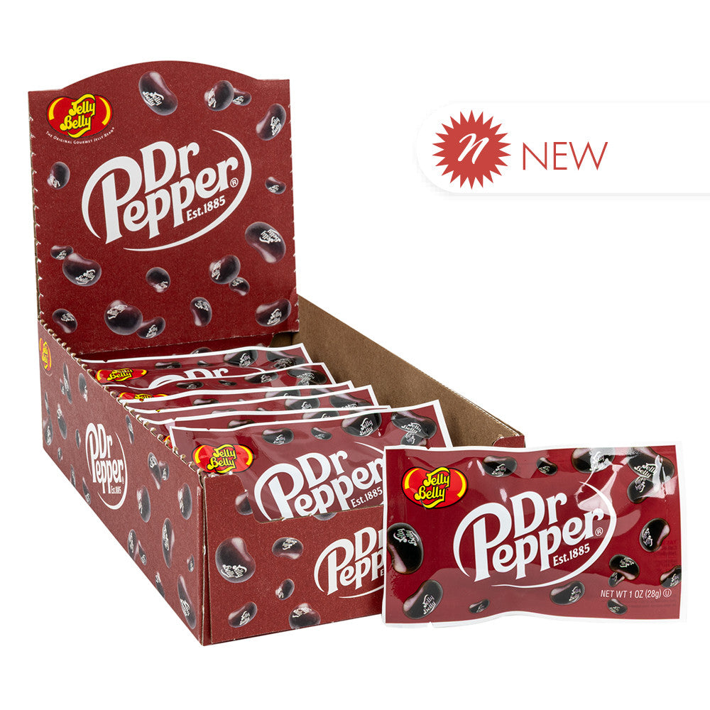 Wholesale Jelly Belly Dr. Pepper 1 Oz Bags- Bulk