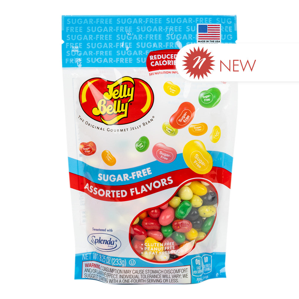 Wholesale Jelly Belly Sugar Free Assorted 8.25 Oz Pouch- Bulk
