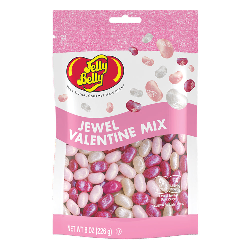 Wholesale Jelly Belly Valentine'S Jewel Mix 8 Oz Pouch- Bulk