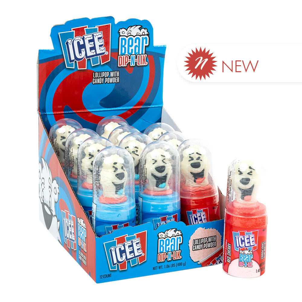 Wholesale Icee - Bear - Dip - And - Lik 1.41Oz- Bulk