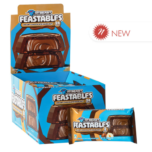 Wholesale Mrbeast Feastables Chocolate Hazelnut Cups 2 Piece 1.41 Oz- Bulk
