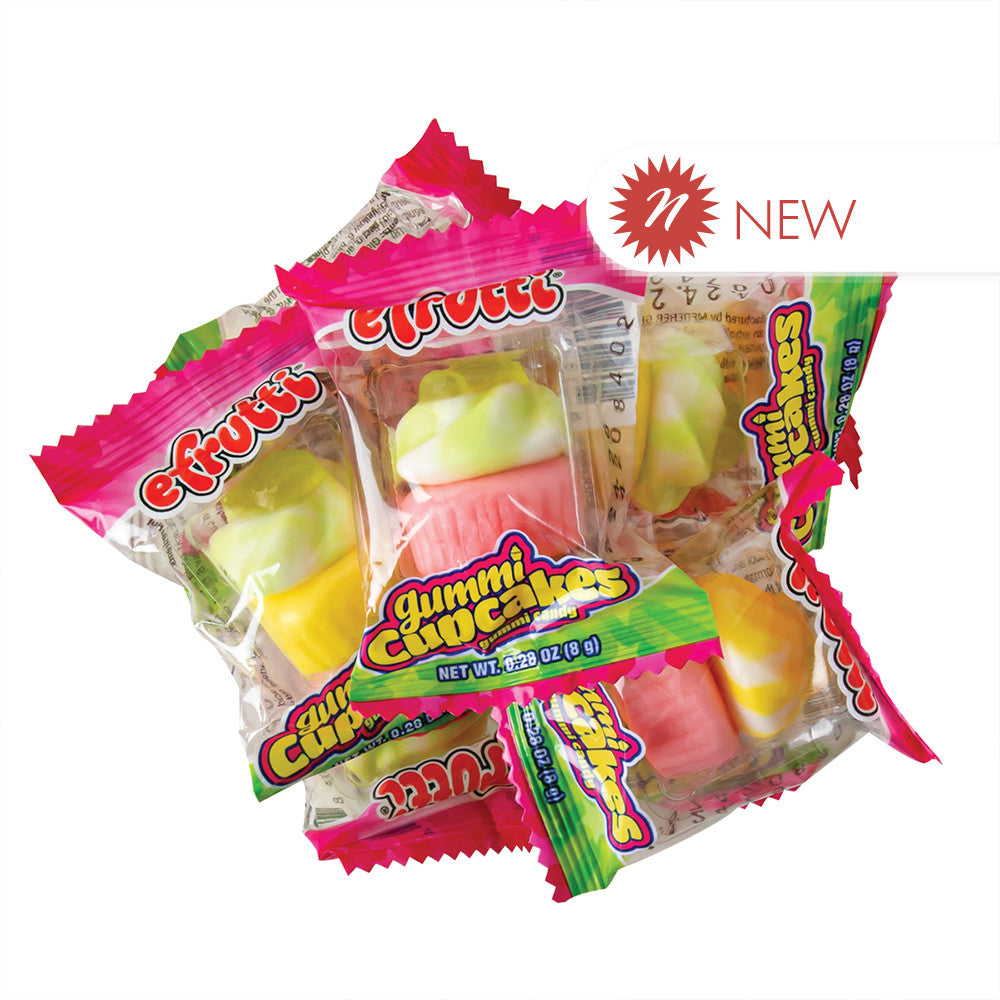 Wholesale Efrutti - Gummi Cupcakes - .28Oz- Bulk