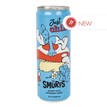 Wholesale The Smurfs Just Chill Blue Raspberry Drink 12 Oz Can- Bulk