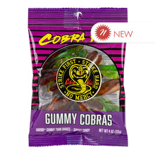 Wholesale Cobra Kai - Peg - Gummy Twin Snakes - 4Oz- Bulk