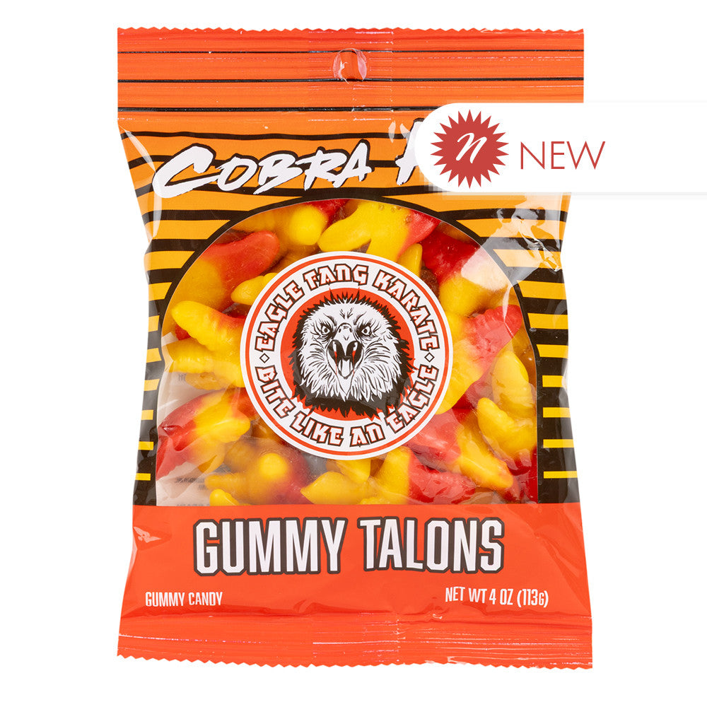 Wholesale Cobra Kai - Peg - Gummy Chicken Feet - 4Oz- Bulk
