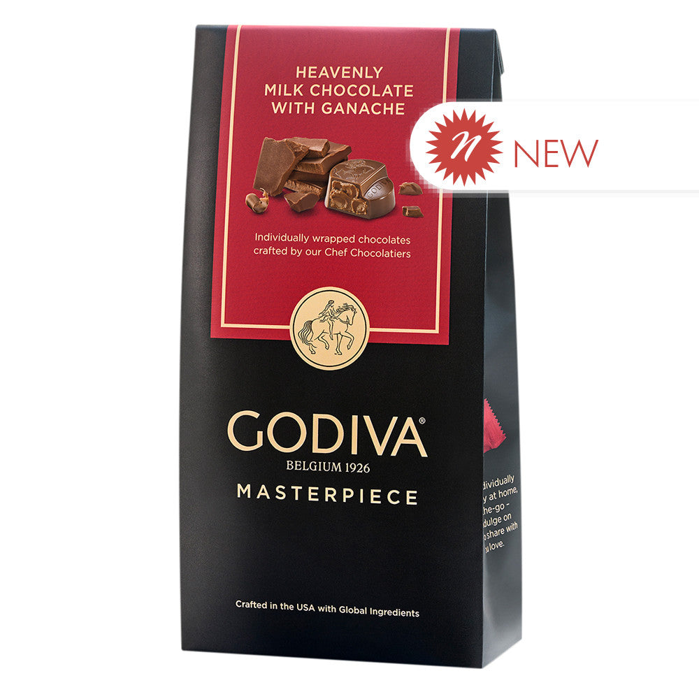 Wholesale Godiva Masterpiece Milk Chocolate With Ganache 4.1 Oz Bag- Bulk