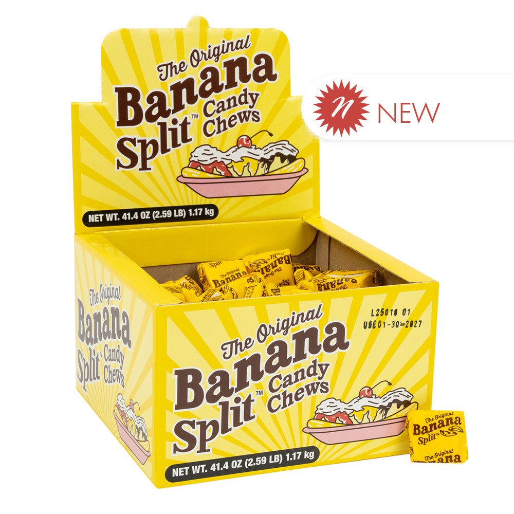 Wholesale The Original Banana Split Candy Chews- Bulk