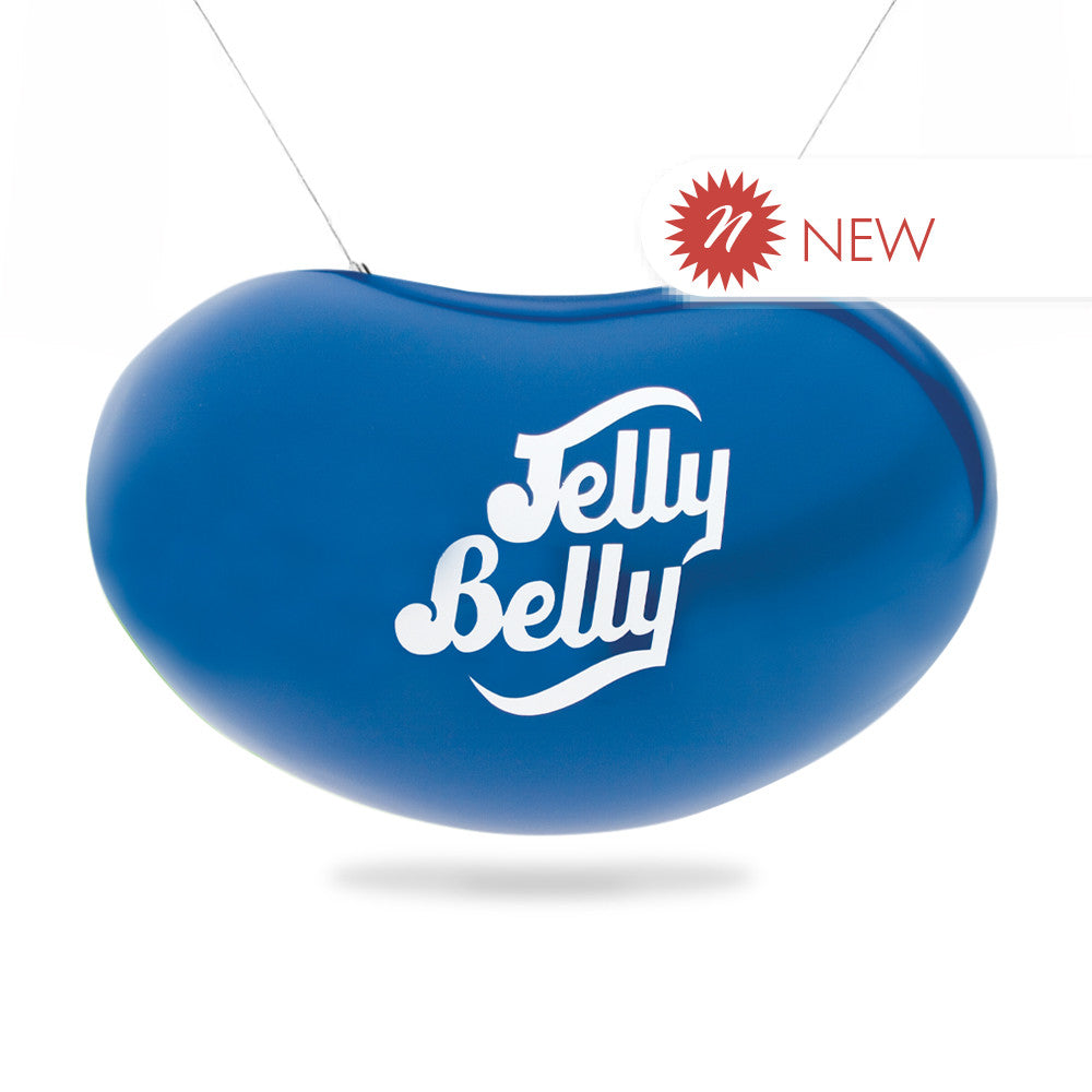 Wholesale Jelly Belly - 15In 3D Hanging Bean - Blue - Pk1- Bulk