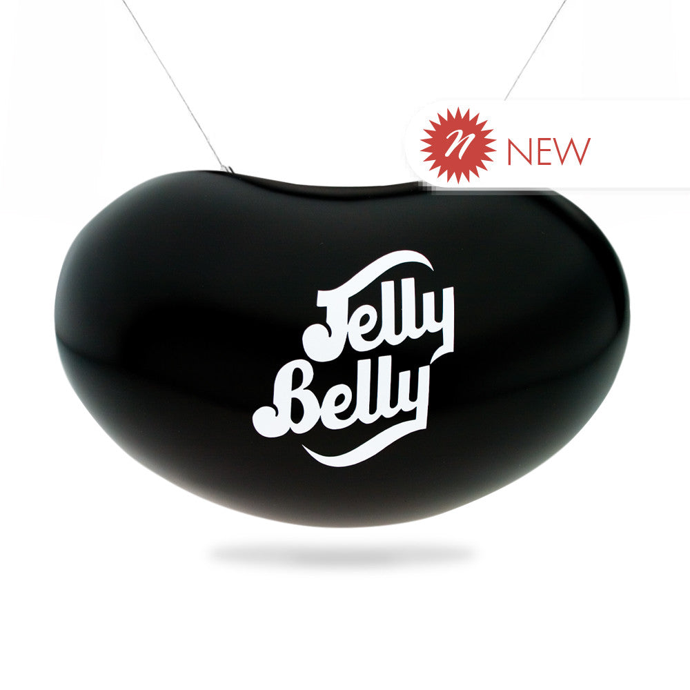 Wholesale Jelly Belly - 15In 3D Hanging Bean - Black - Pk1- Bulk