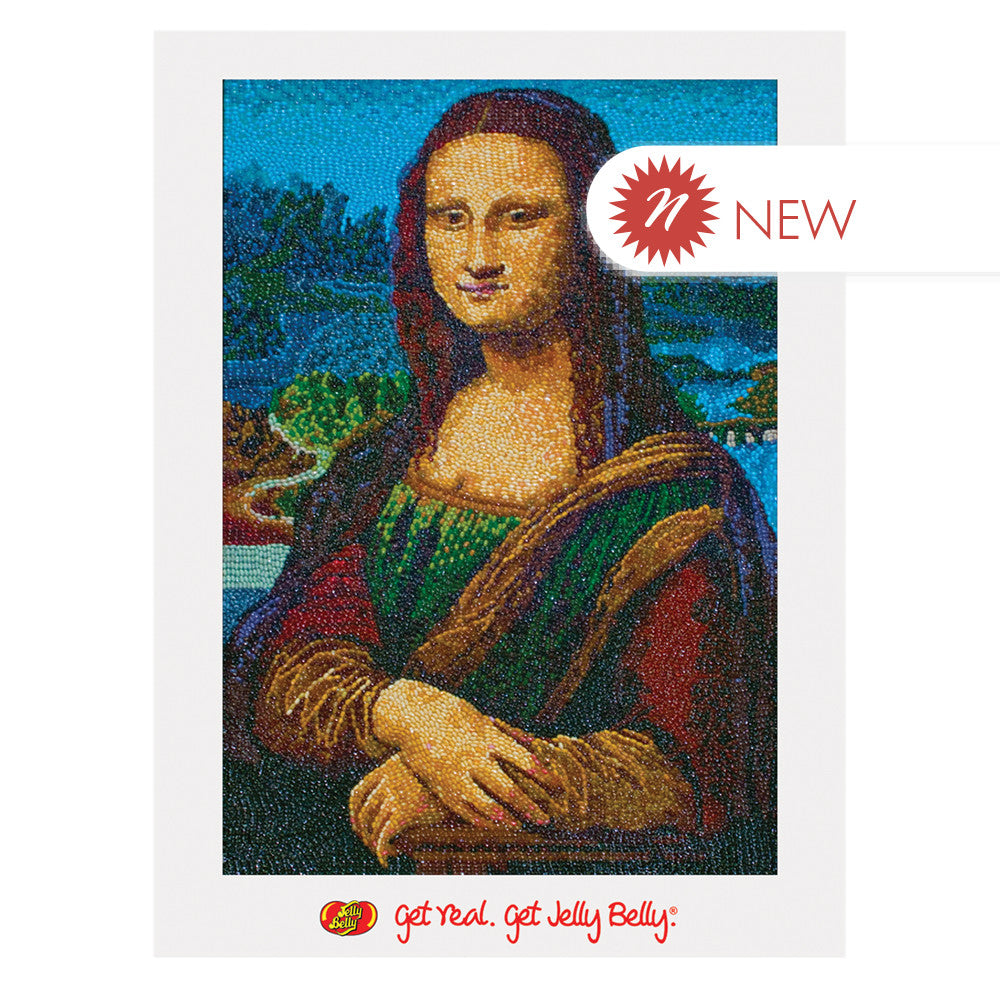 Wholesale Jelly Bean - 18X24 Bean Poster - Mona Lisa - Pk1- Bulk