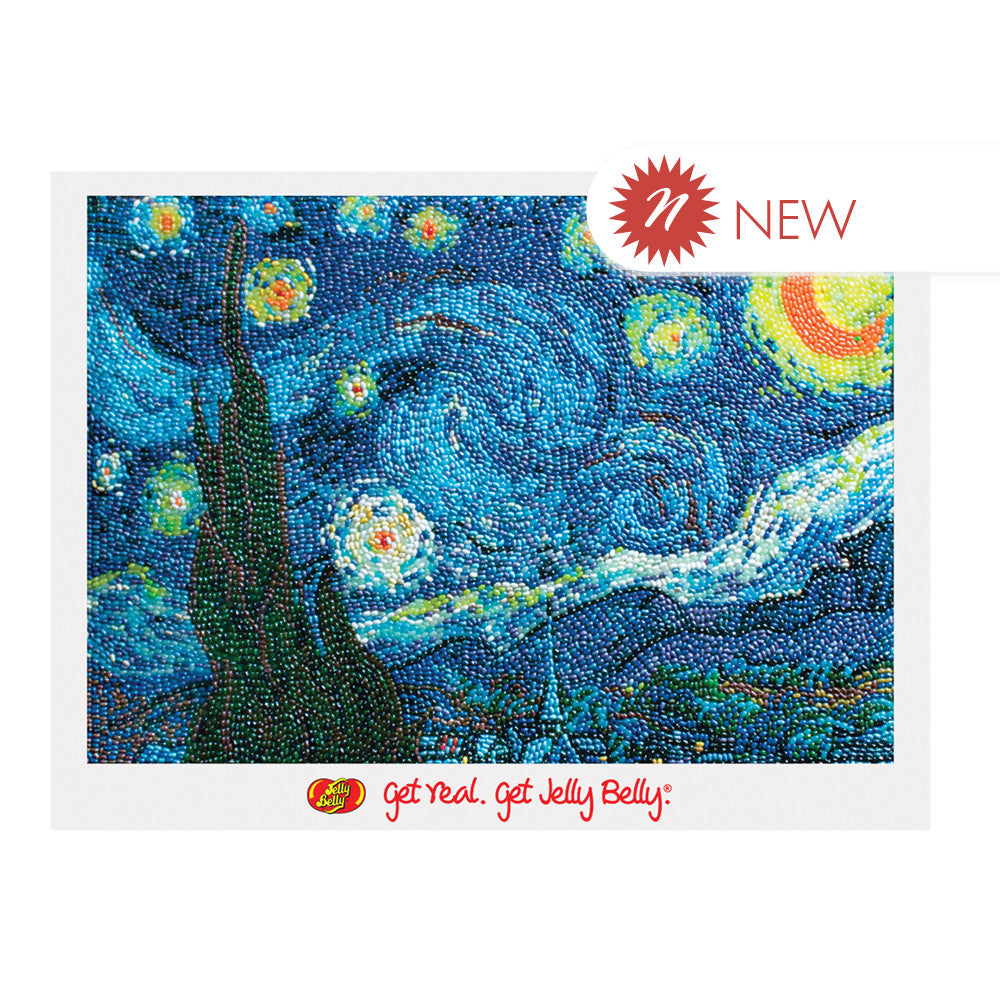 Wholesale Jelly Bean - 18X24 Bean Poster - Starry Night - Pk1- Bulk