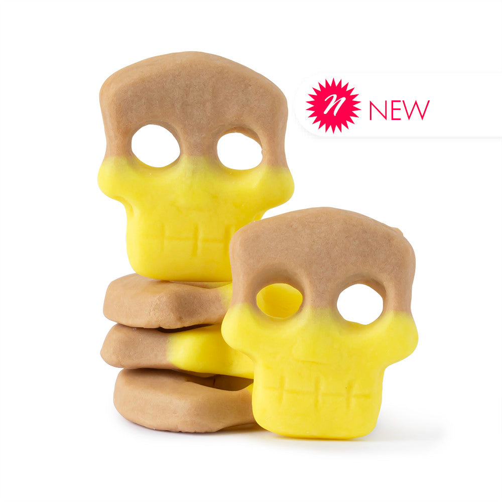 Wholesale Swedish Style Skulls Banana Toffee- Bulk