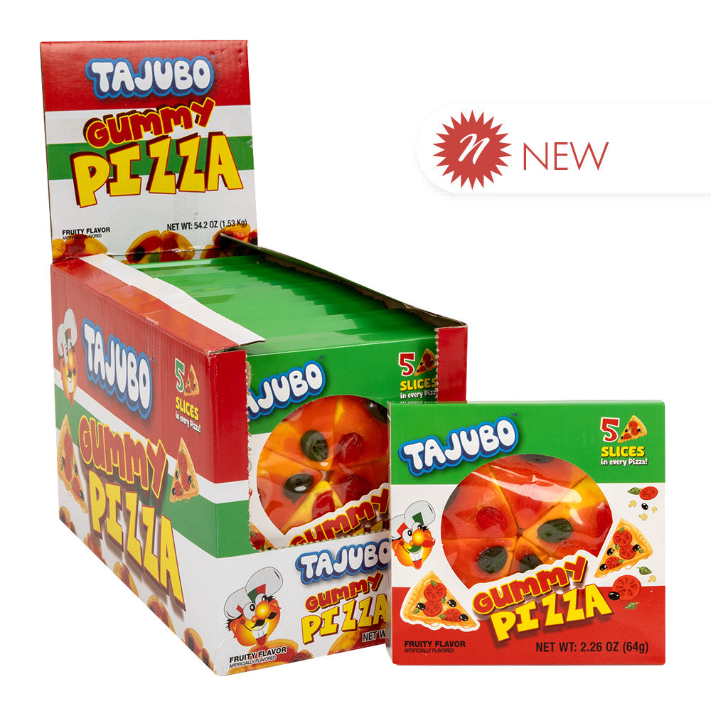 Tajubo Gummy Pizza 2.26 Oz