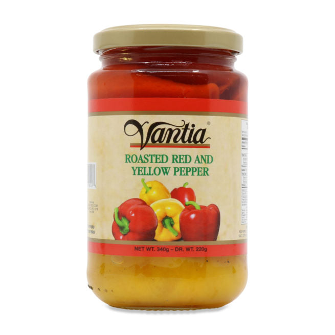 Vantia Red & Yellow Roasted Peppers 12 OZ