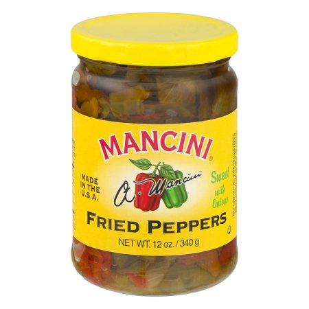 Wholesale Mancini Fried Peppers with Onions 12 OZ-12ct Case Bulk