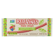 Wholesale Red Vines Made Simple Berry Twists Tray 4oz- Bulk