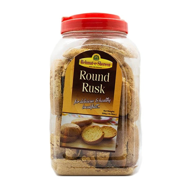 Wholesale Rehmant-E-Shereen Round Rusk 300g- Bulk