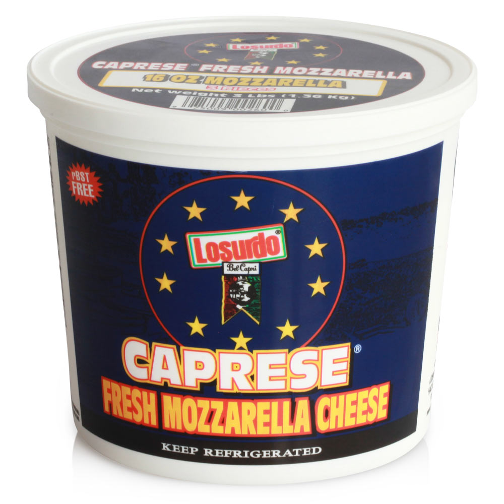 Bel Capri Fresh Mozzarella Cheese 1Lb | 3 lb