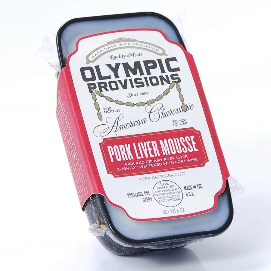 Olympia Provisions Pork Liver Mousse Pate 8oz 6ct