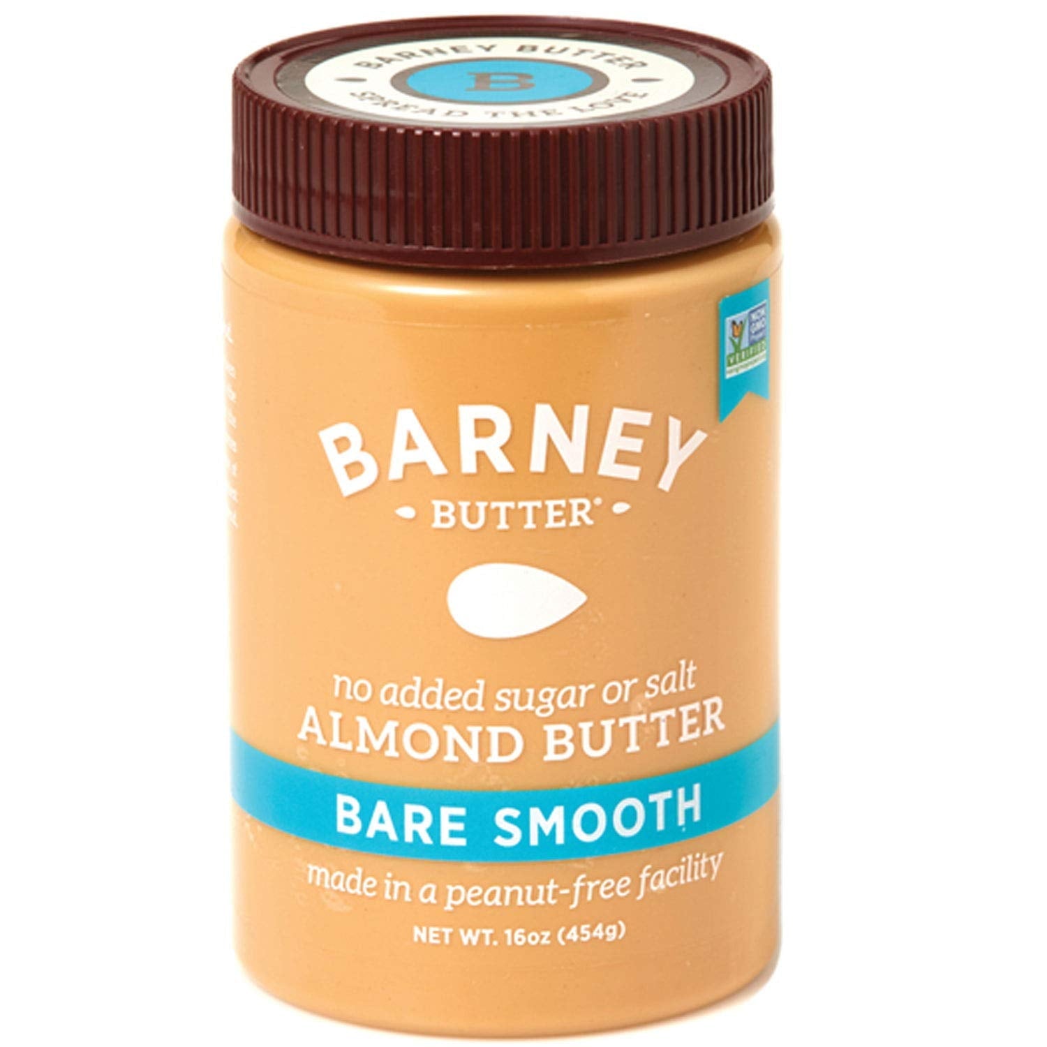 Barney Butter Bare Smooth Almond Butter 16 oz Jar