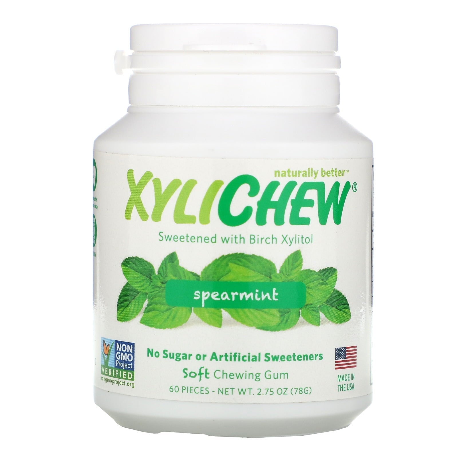 Xylichew Gum Cheweing Gum Spearmint 2.75 oz
