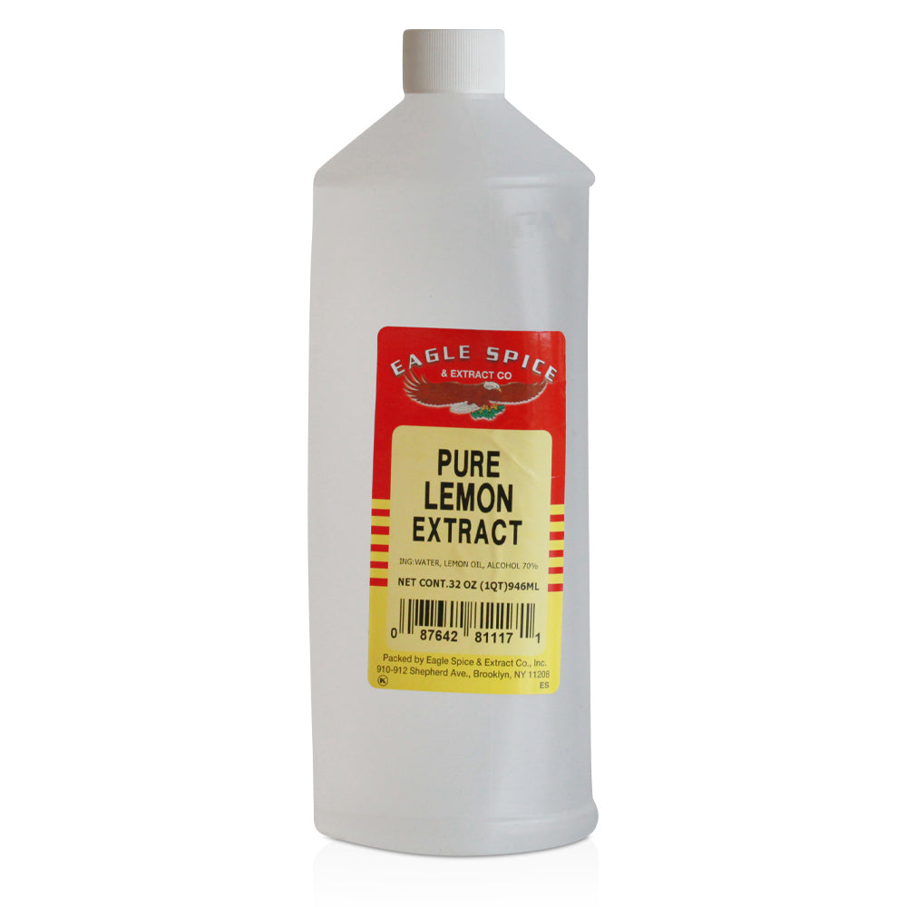 Wholesale Eagle Pure Lemon Extract | 32 oz- Bulk