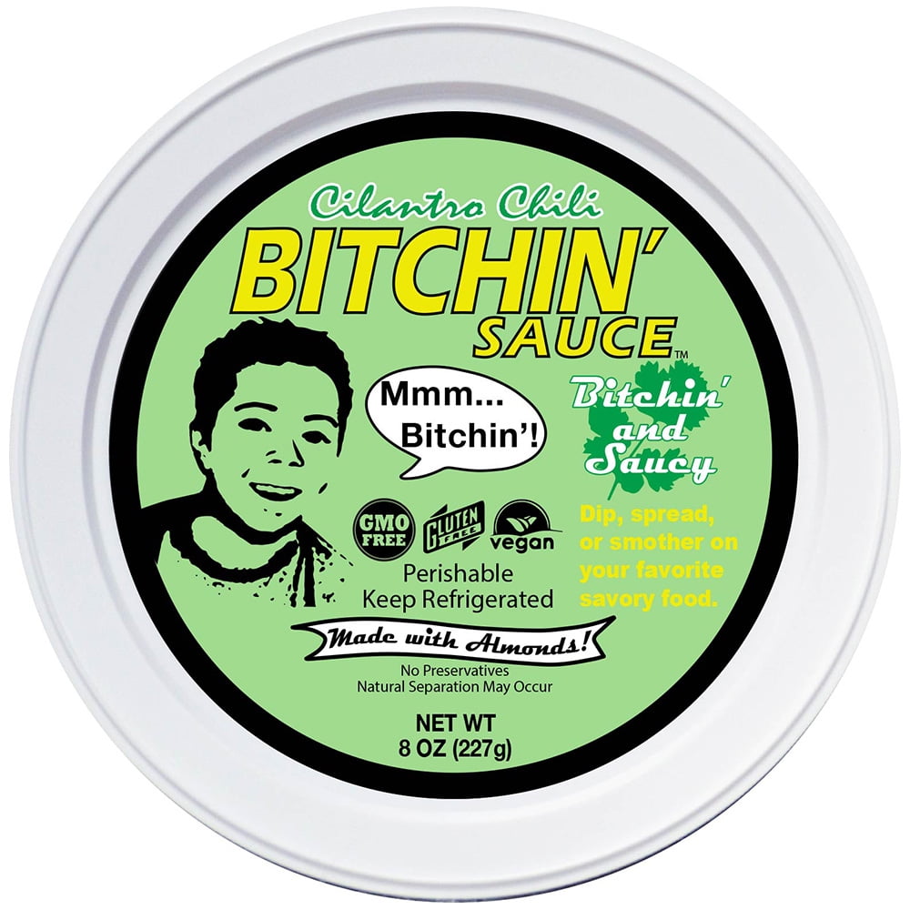 Bitchin Sauce Cilantro Chili 8 oz Jar