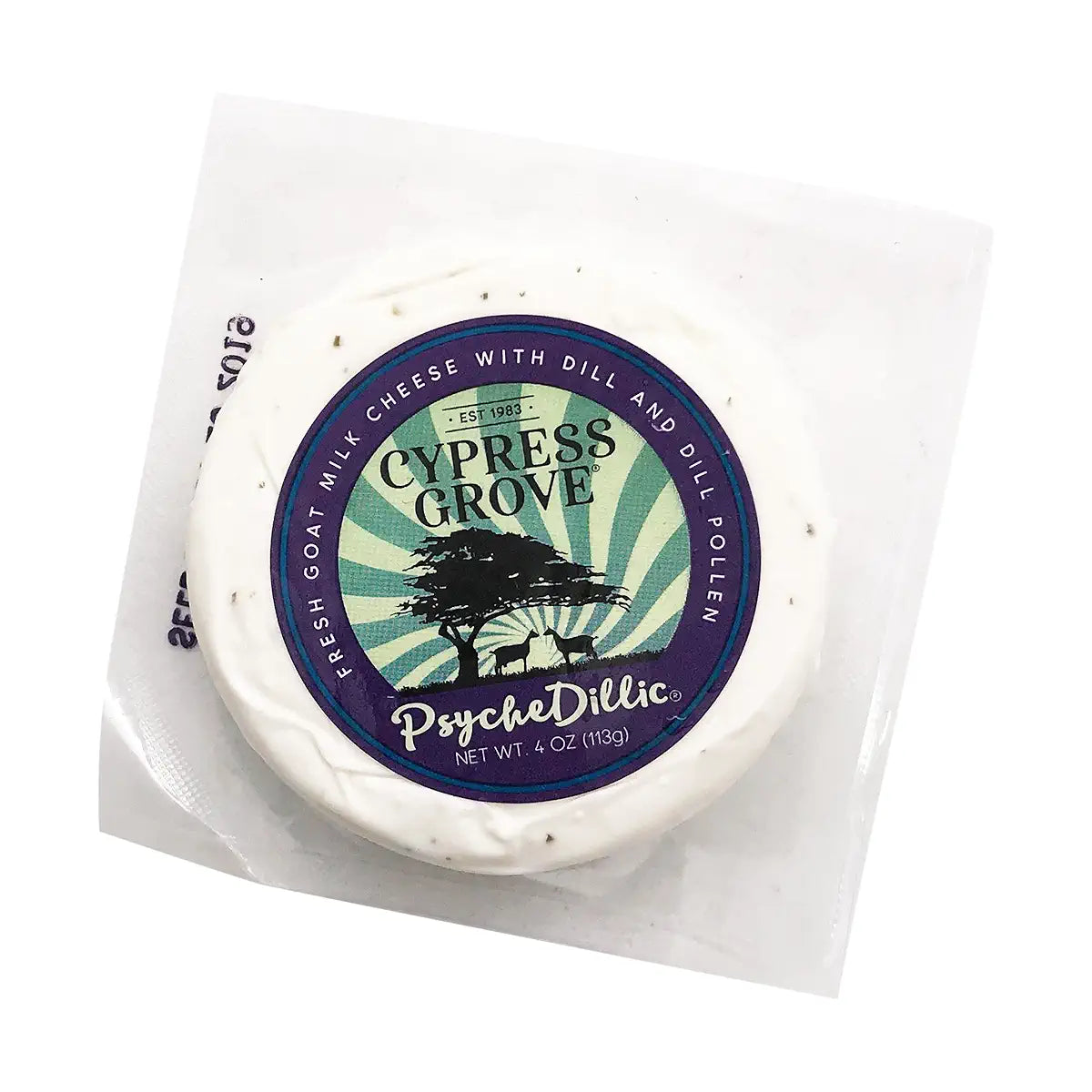 Wholesale Psyche Dillic Chevre Cheese 4 OZ- Bulk