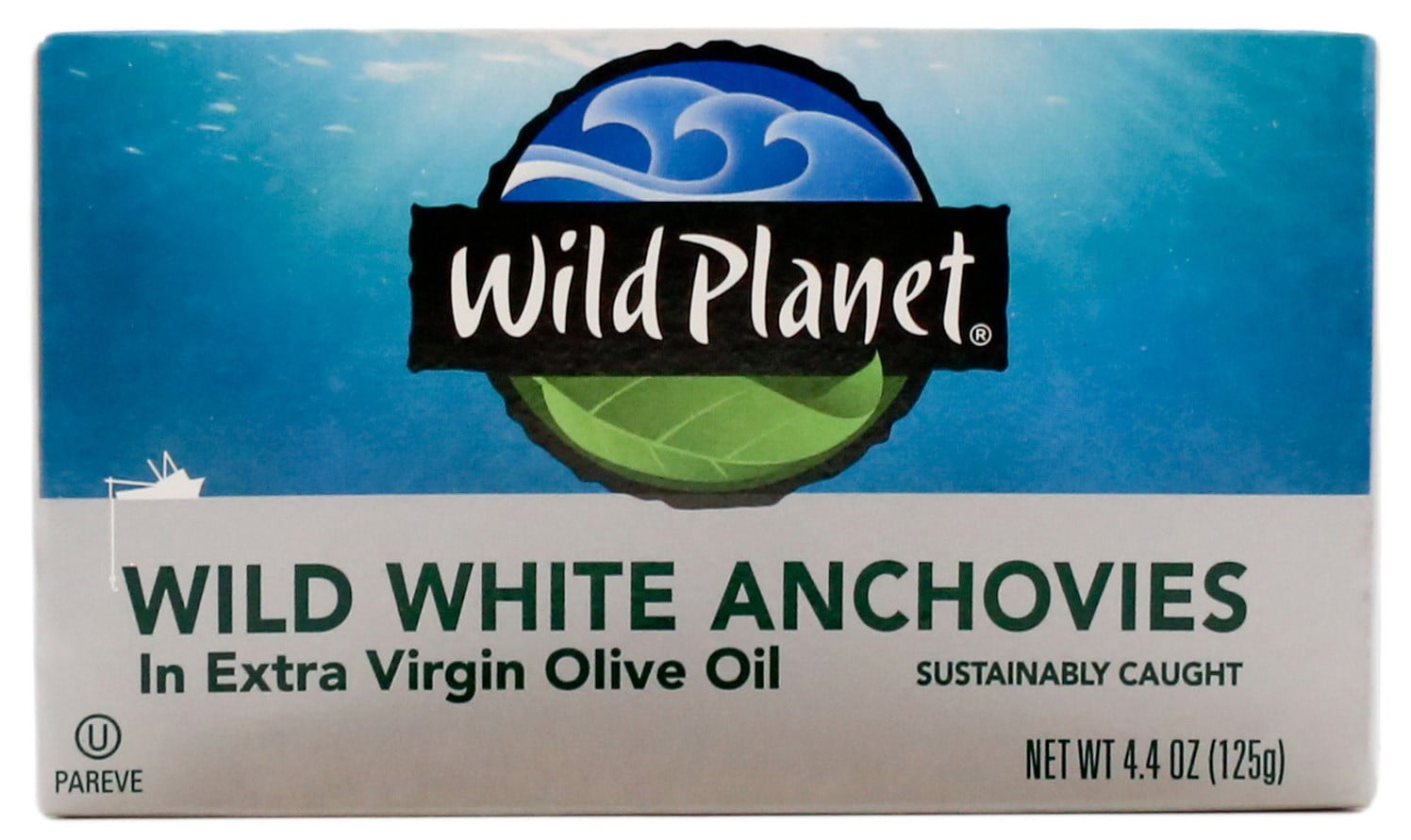 Wild Planet White Anchovies In Extra Virgin Olive Oil 4.38 Oz