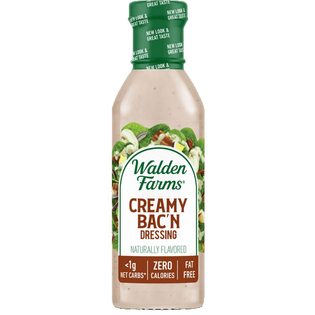 Walden Farms Salad Creamy Bacon Dressing 12 Oz