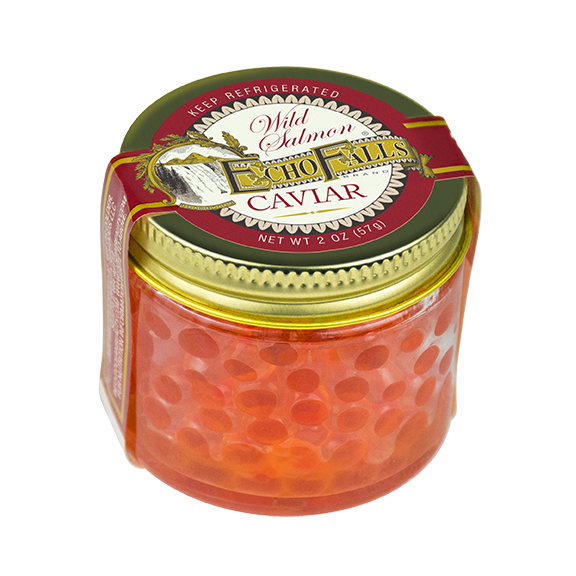 Echo Falls Salmon Caviar 2oz 6ct
