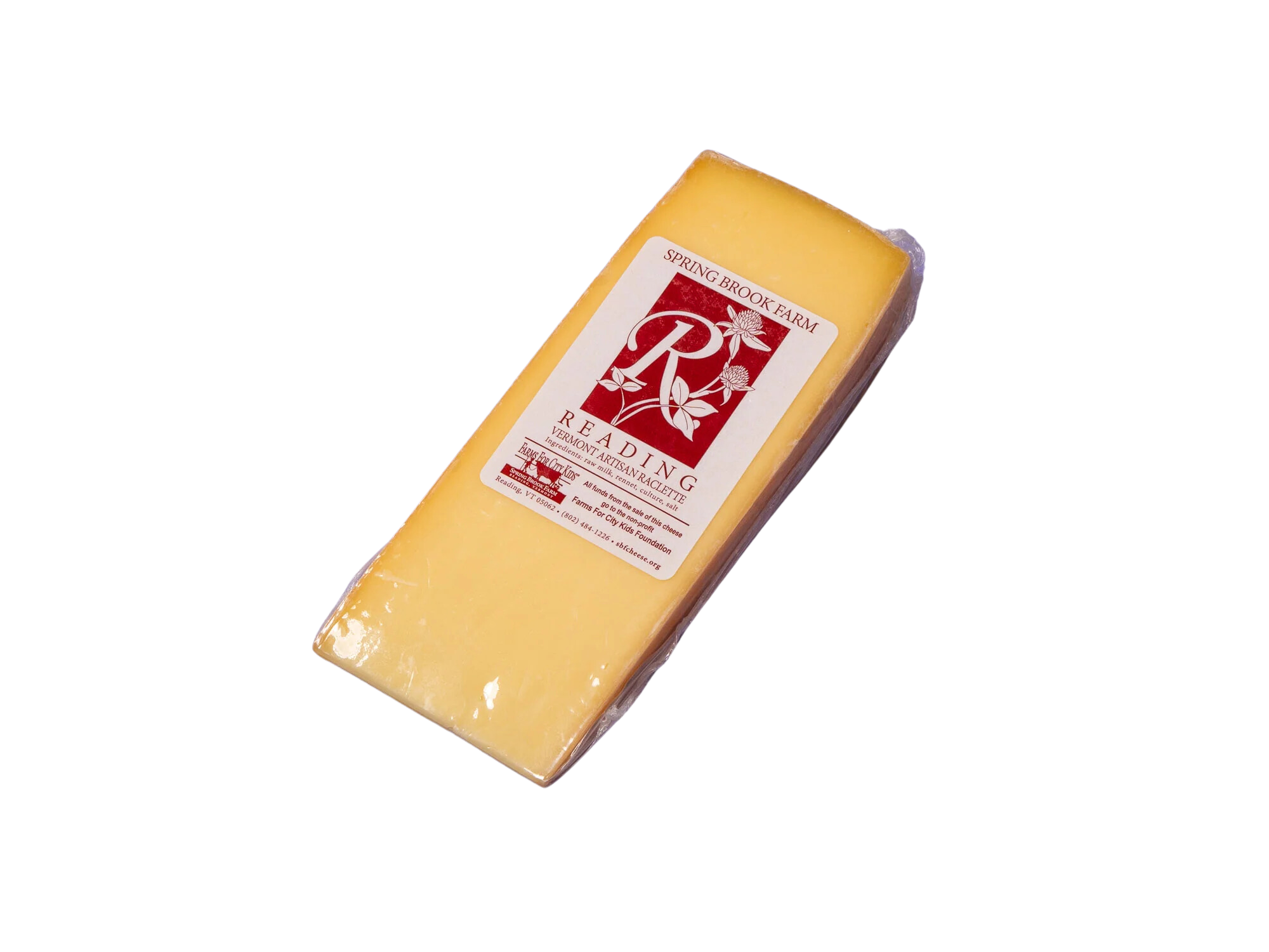 Wholesale Spring Brook Farm Reading Cheese 4.5 LB-1ct Case Bulk