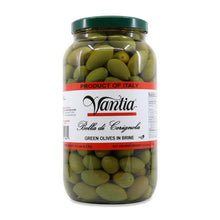Wholesale Vantia Bella di Cerignola Green Olives 4.4 LB JARS 4 lb- Bulk