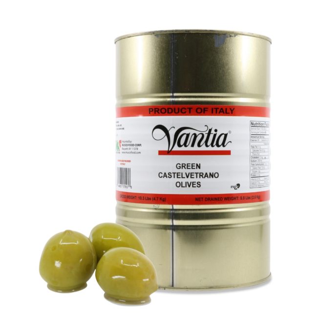 Wholesale Vantia Castelvetrano Olives 5.5 LB TNS-2 Ct Case Bulk