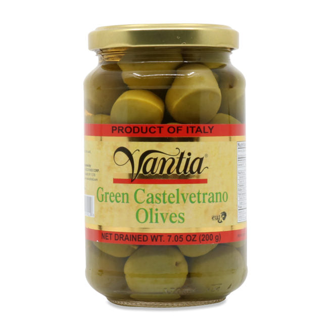 Vantia Whole Green Castelvetrano Olives 7.05OZ JRS