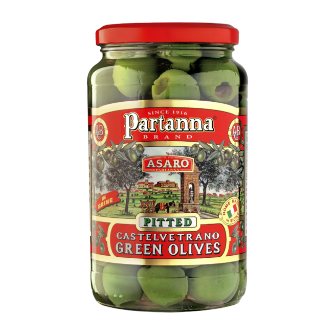 Wholesale Partanna Castelvetrano Olives - Pitted 9 OZ-6 Ct Case Bulk