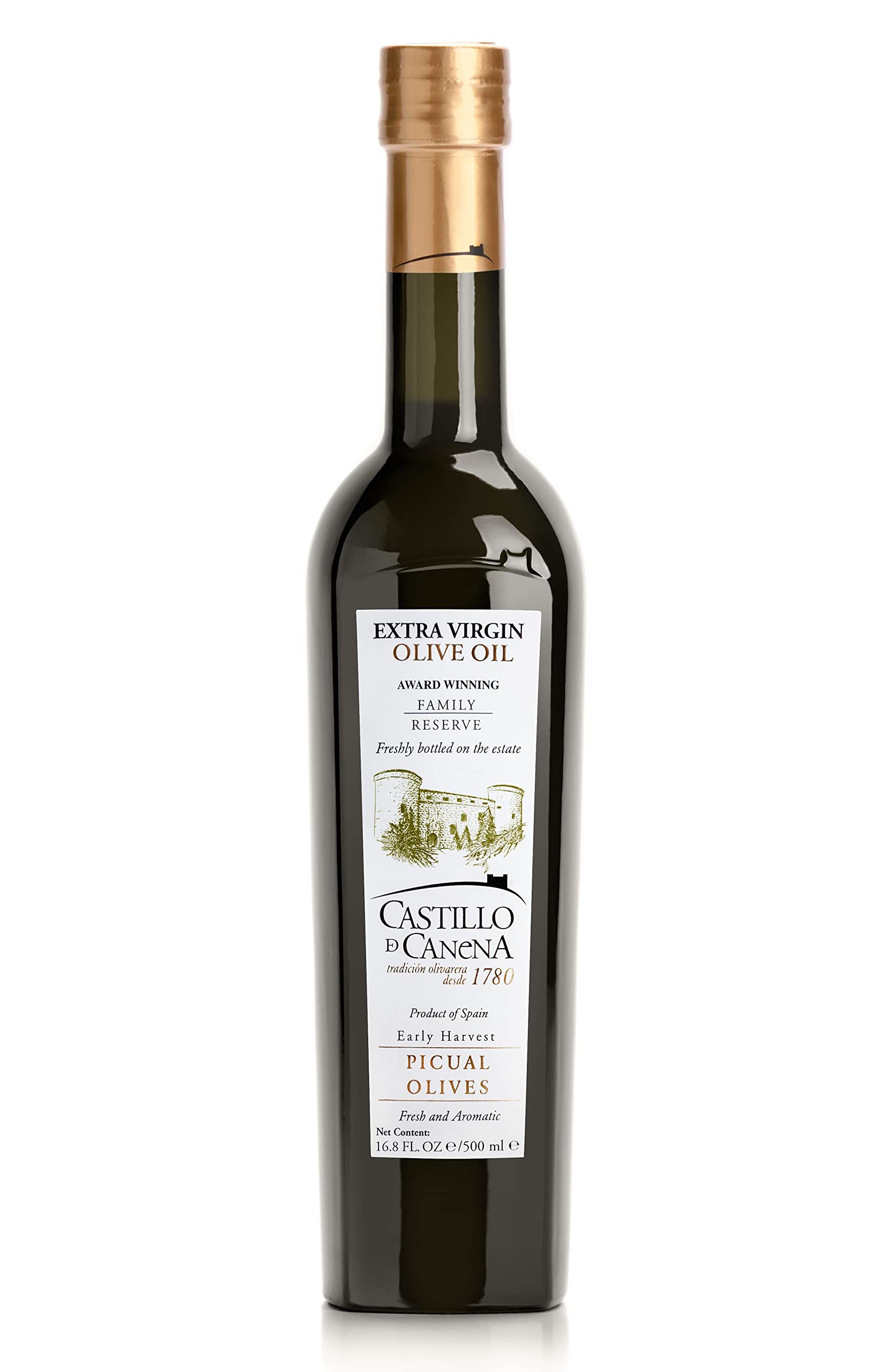 Castillo De Canena Picual Olive Oil from Spain 500ml 6ct