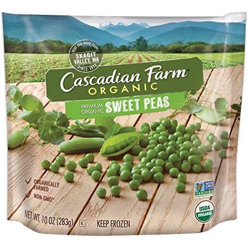 Cascadian Farm Organic Green Sweet Pea 10 Oz Bag
