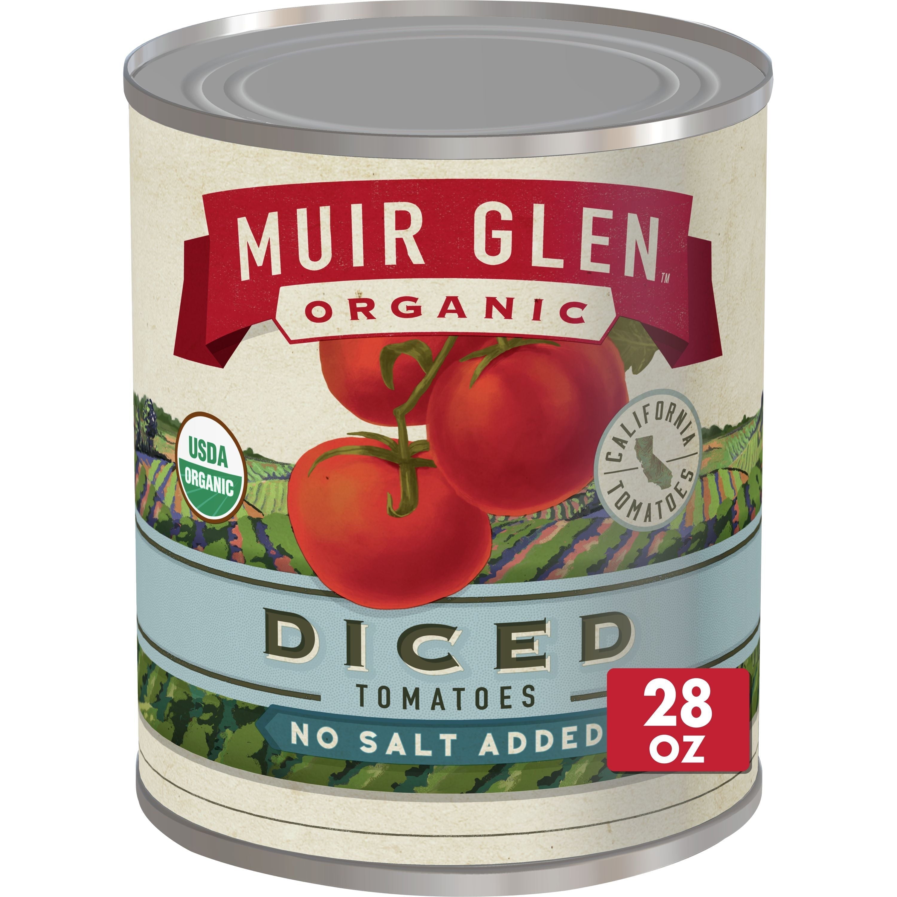 Muir Glen Organic Tomatoes Diced No Salt 28 Oz