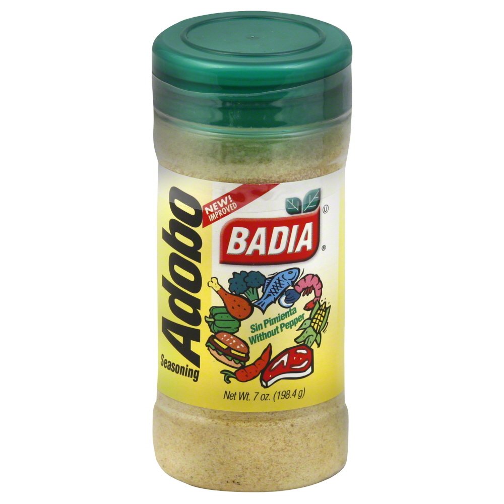 Badia Adobo without Pepper 7 oz Shaker