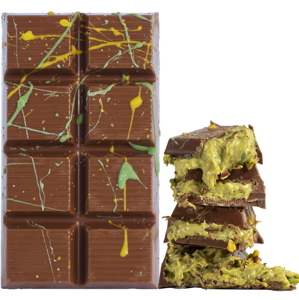 Wholesale Dubai Chocolate Bar 7oz – Luxury in Every Bite- Bulk