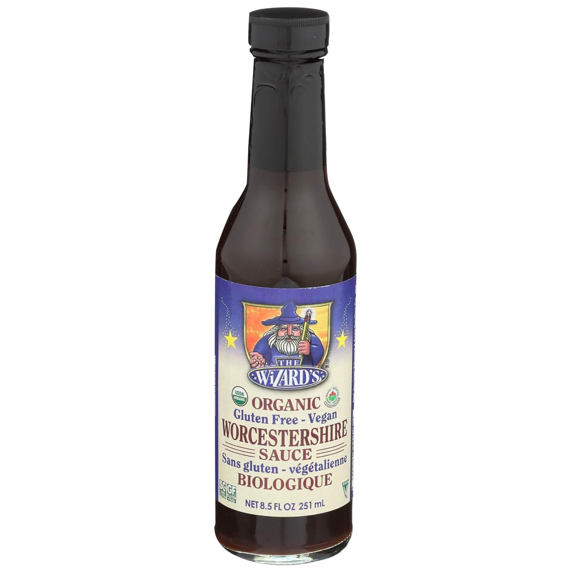 Wholesale The Wizard's Vegetable Worcestershire Sauce 10 Oz Bottle- Bulk