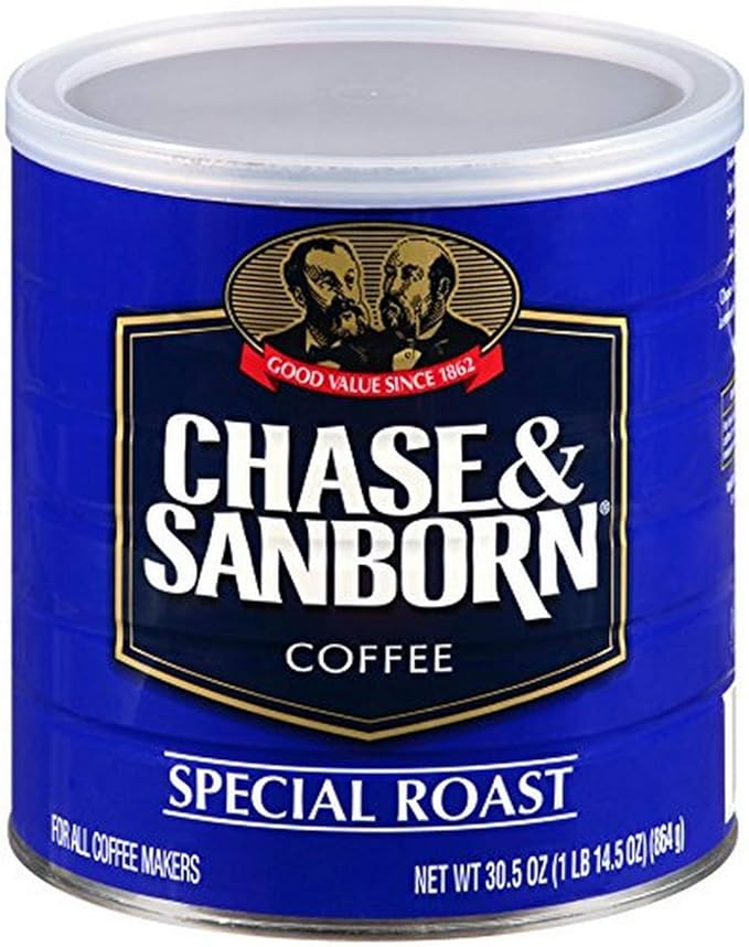 Chase & Sanborn Coffee Special Roast Ground Coffee 30.5oz 8ct